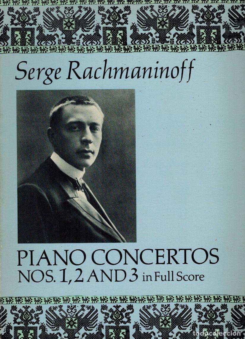Libros de segunda mano: PIANO CONCERTOS NOS. 1, 2 AND 3