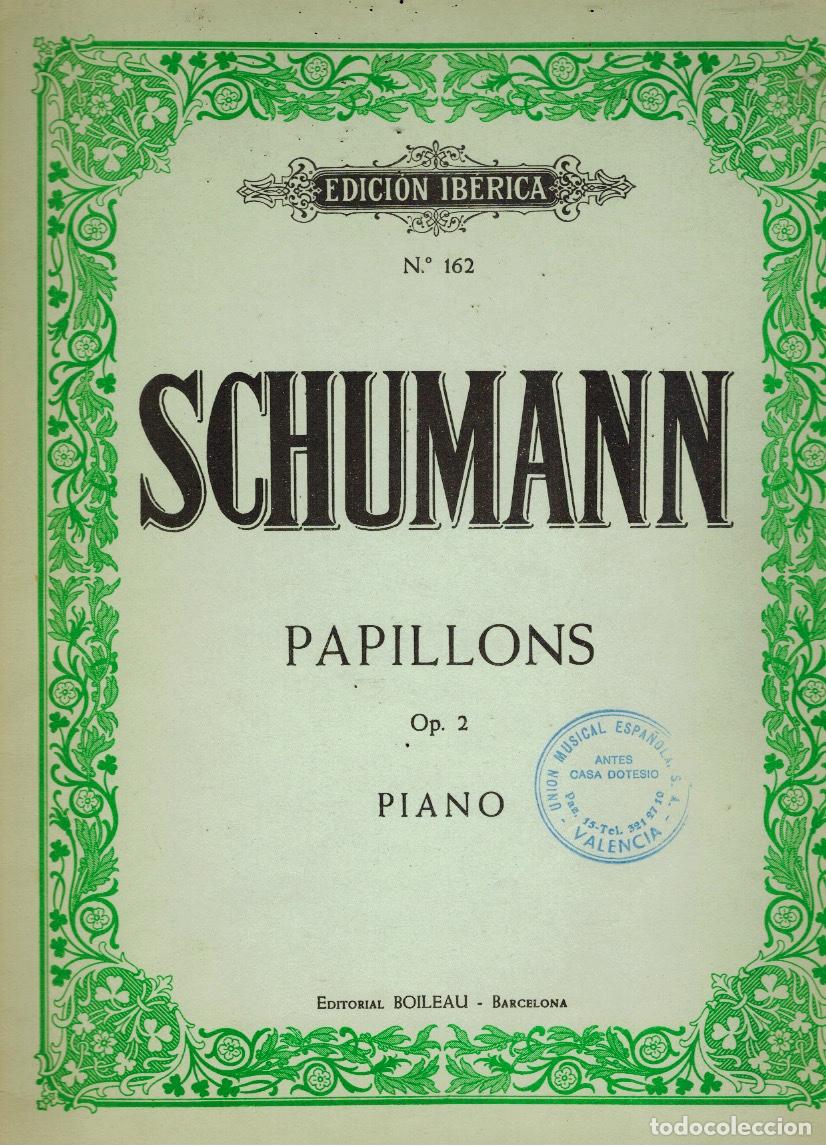Libros de segunda mano: PAPILLONS Op. 2 (para piano)