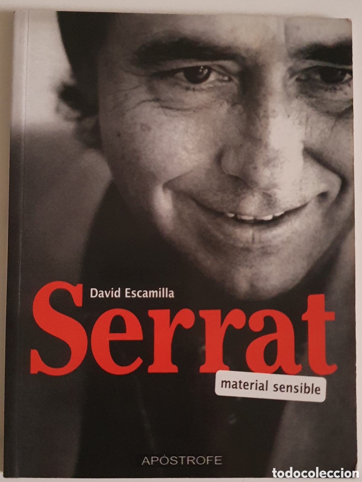 Libros de segunda mano: David escamilla Serrat material sensible - Foto 1