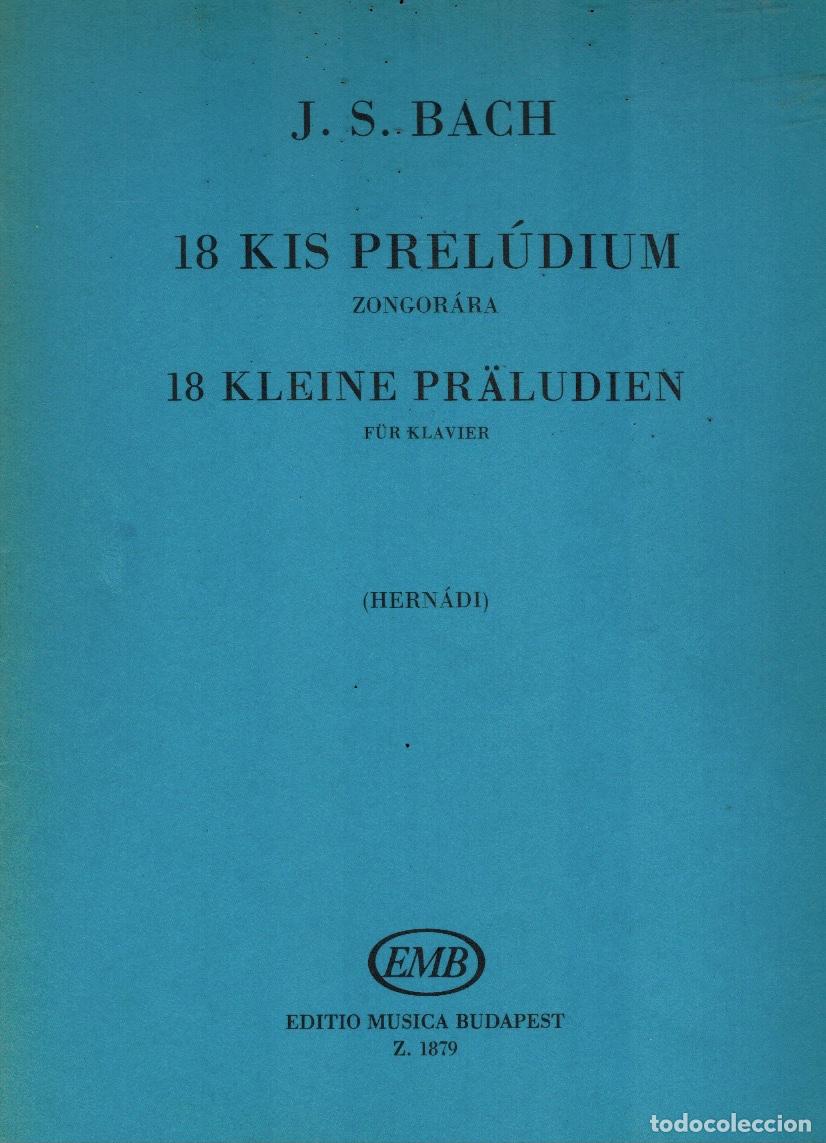 Livres d'occasion: 18 KLEINE PR&Auml;LUDIEN (para piano)