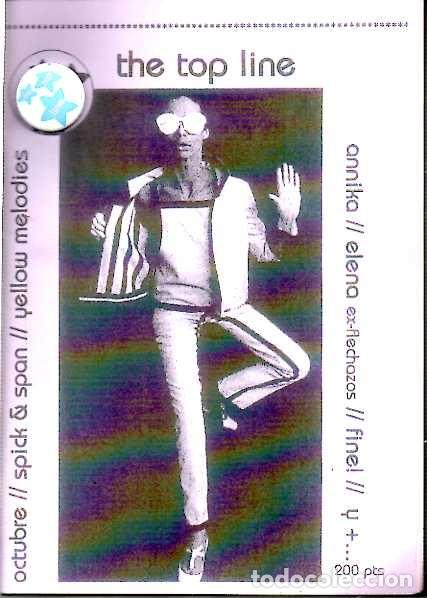 Livres d'occasion: THE TOP LINE. POPZINE. OCTUBRE. SPICK AND SPAN. YELLOW MELODIES. - FANZINE.