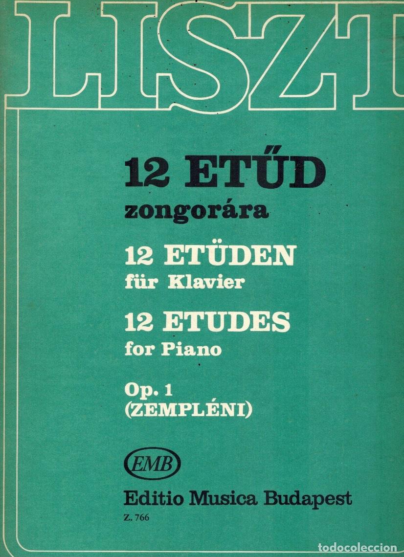 Livres d'occasion: 12 ETUDES FOR PIANO