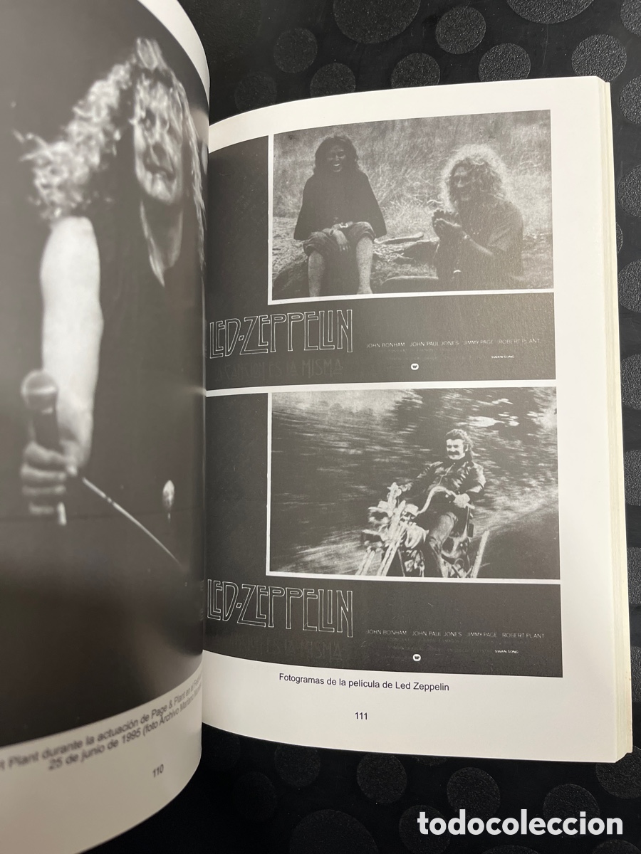 Libros de segunda mano: LED ZEPPELIN : EL PODER DE LA PASI&Oacute;N Y LA MAGIA de MARIANO MUNIESA Ed QUARENTENA ( 2008 ) - Foto 4