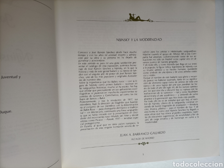 Libros de segunda mano: Jos&eacute; Ram&oacute;n S&aacute;nchez.Nijinsky y los Ballets rusos - Foto 11