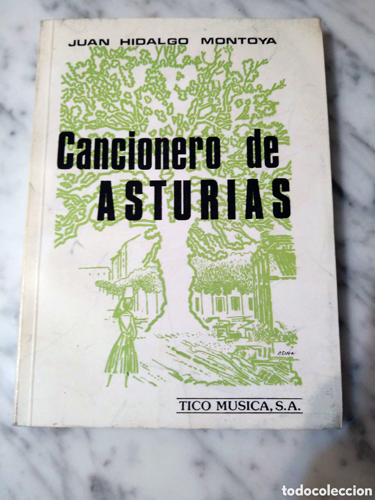 Libros de segunda mano: Cancionero de Asturias - Juan/Hidalgo/Montoya TICO MUSICA SA