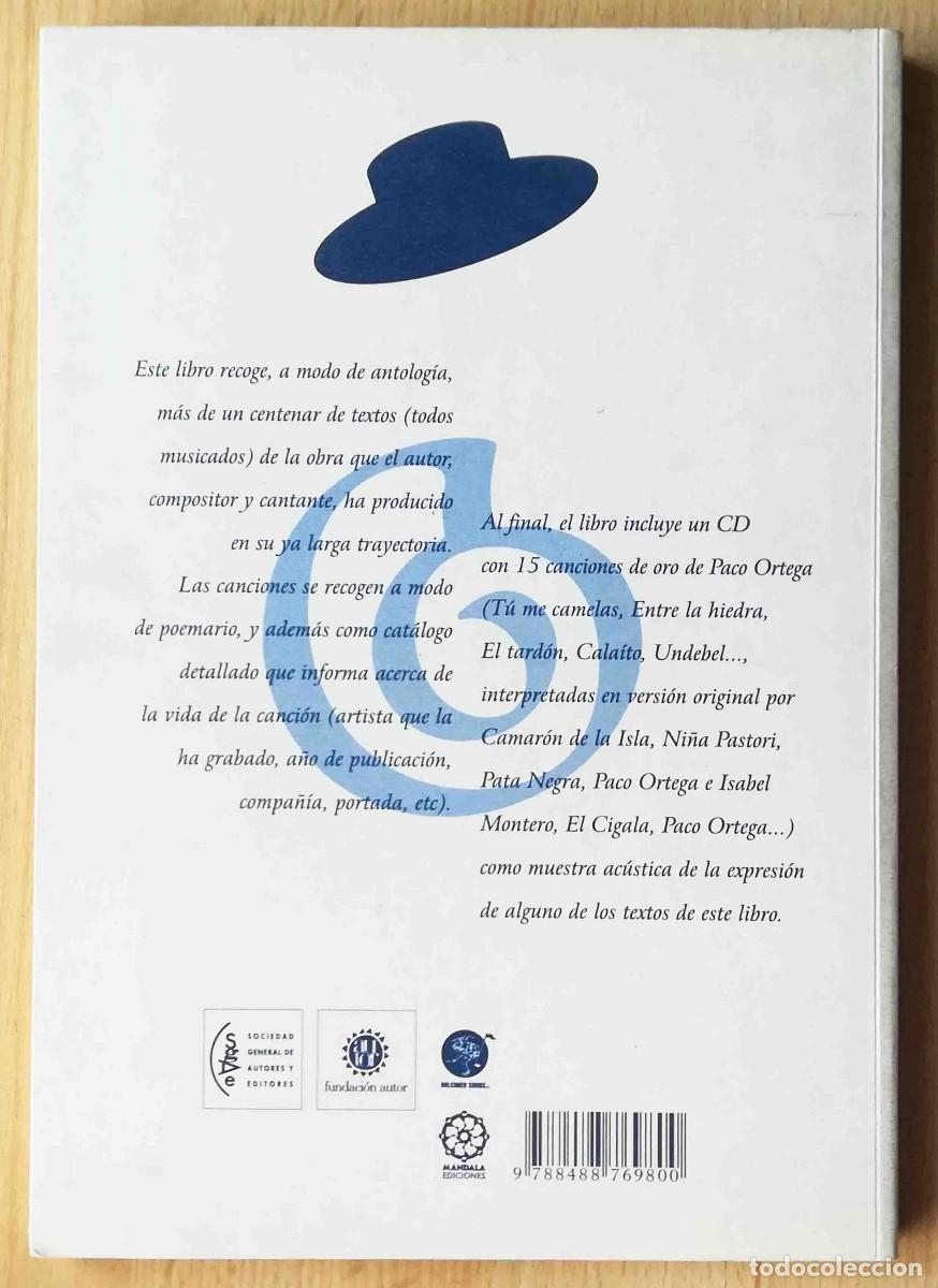 Libros de segunda mano: Paco Ortega. Canciones. - Foto 4