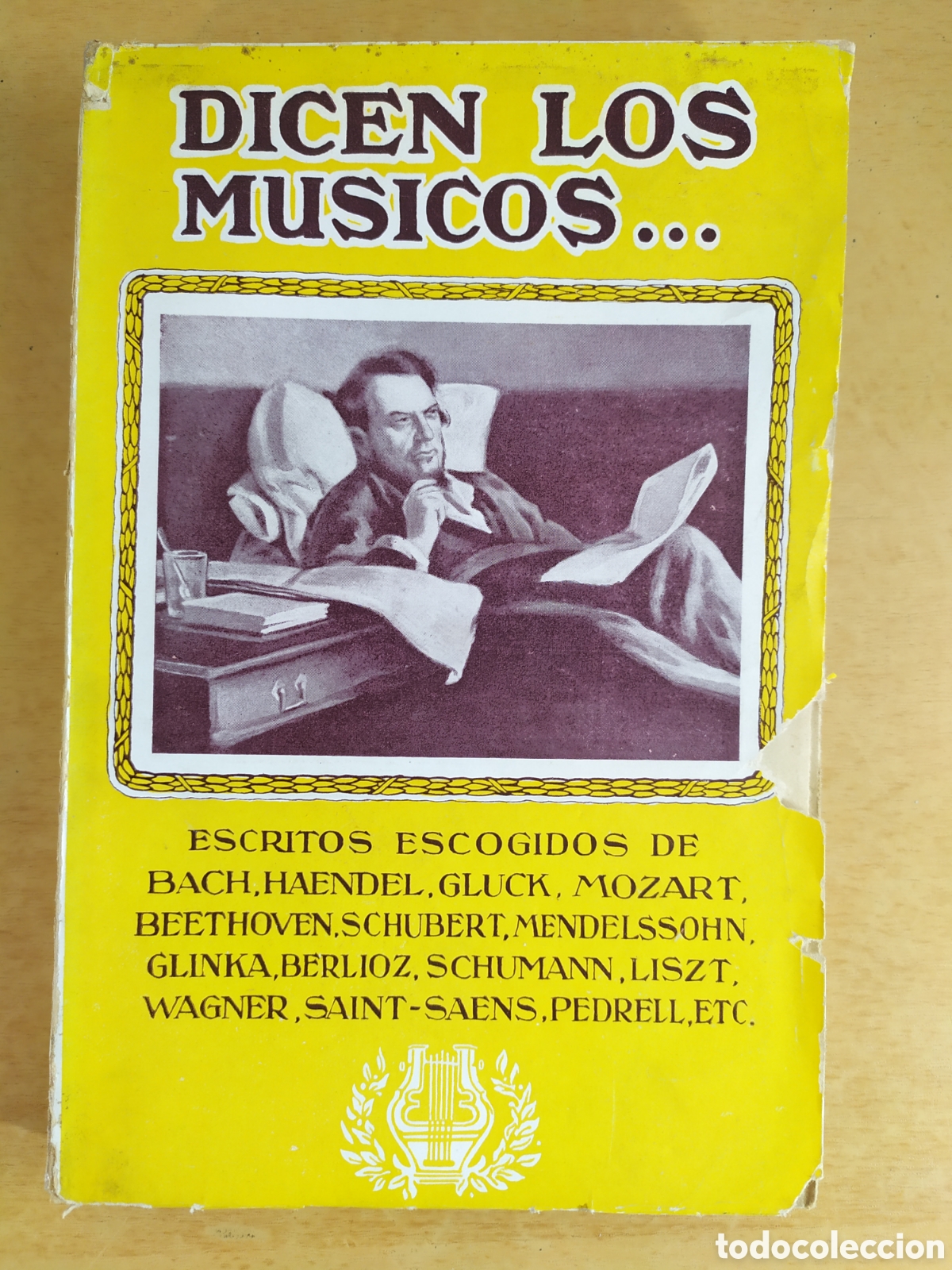 Gebrauchte B&uuml;cher: DICEN LOS MUSICOS... / Reunidos y traducidos por JOS&Eacute; M&ordf; BORRAS / Sociedad general de publicaciones