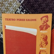 Libros de segunda mano: LIBRO AMIGOS CANARIOS DE LA ÓPERA -XIX FESTIVAL DE ÓPERA 1986- (WAGNER, MOZART, VERDI, GOUNOD). Lote 389850419