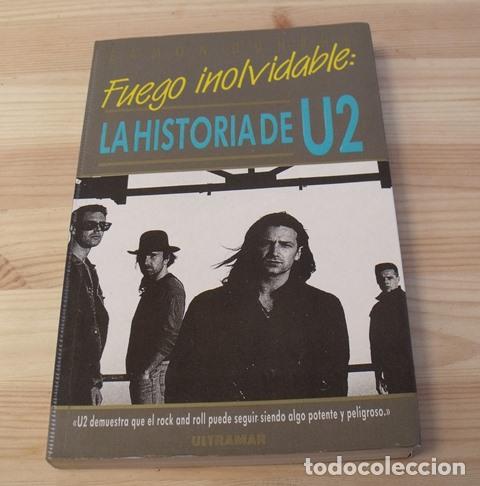 Libros de segunda mano: Libro Fuego Inolvidable: La Historia de U2 - Eamon Dunphy - Foto 1