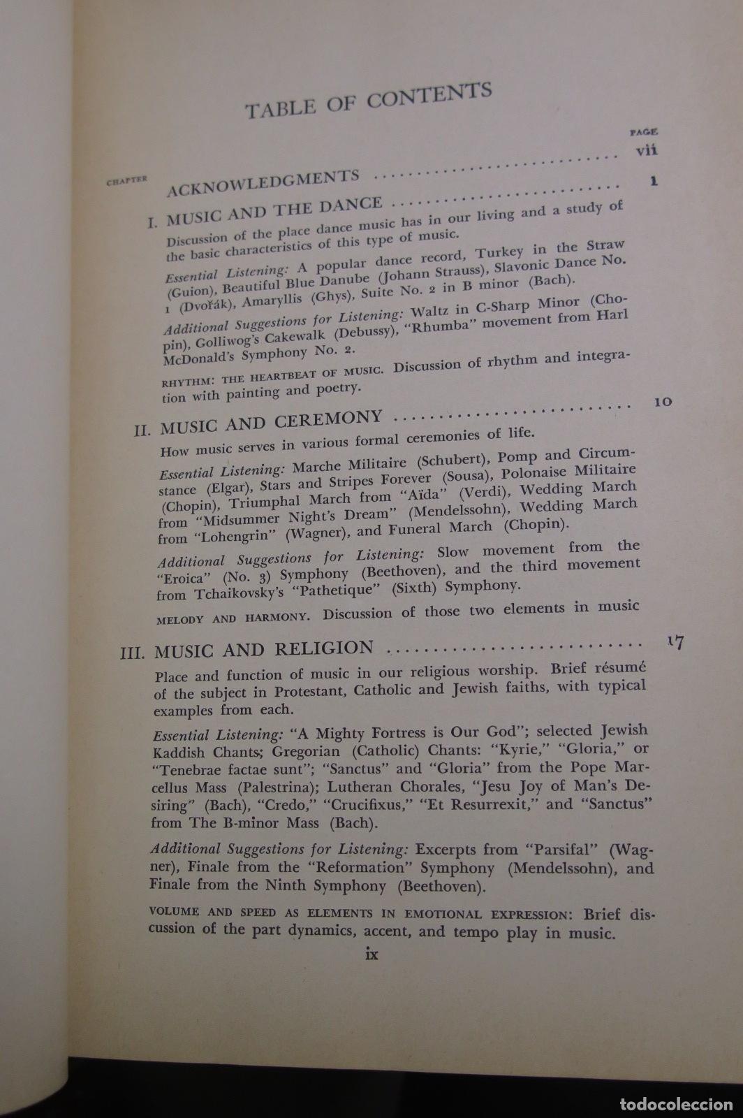 Libros de segunda mano: Listening to Music creatively. Edwin John Stringham - Foto 3