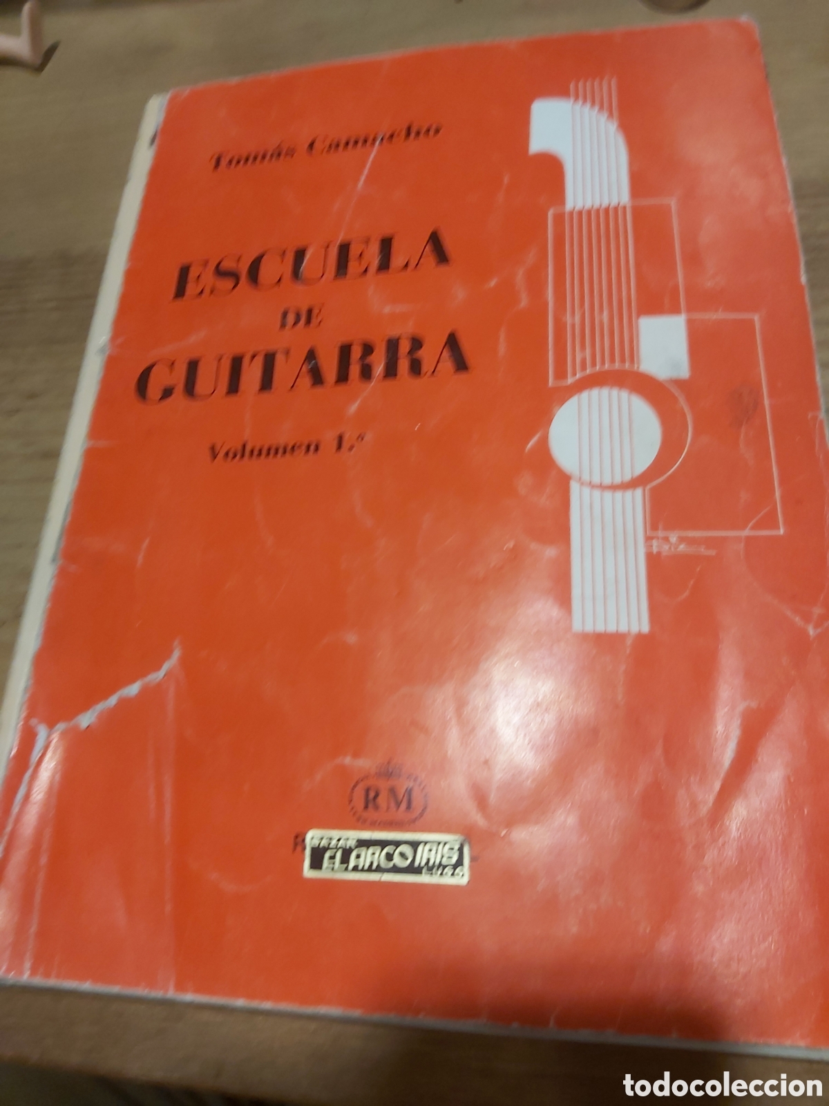 Libros de segunda mano: Escuela de guitarra volumen 1 tomas Camacho 1986