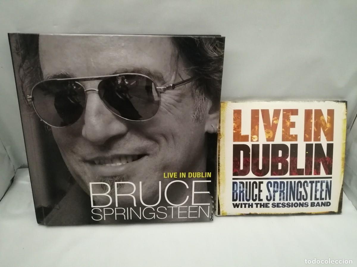 Libros de segunda mano: BRUCE SPRINGSTEEN: LIVE IN DUBLIN (LIBRO + 2 CDS + DVD) - Foto 1