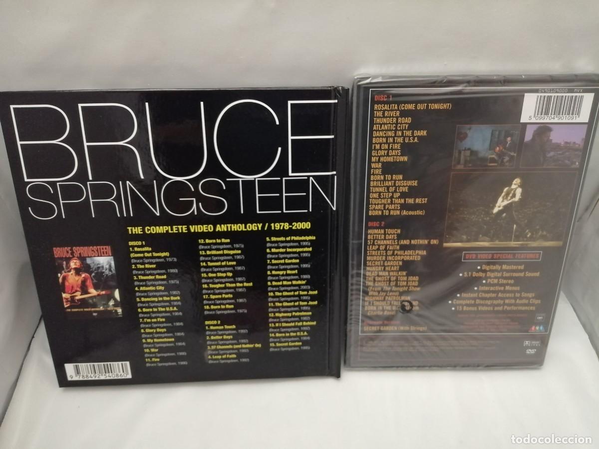 Libros de segunda mano: BRUCE SPRINGSTEEN: THE COMPLETE VIDEO ANTHOLOGY / 1978-2000 (LIBRO + 2 DVDS) - Foto 2