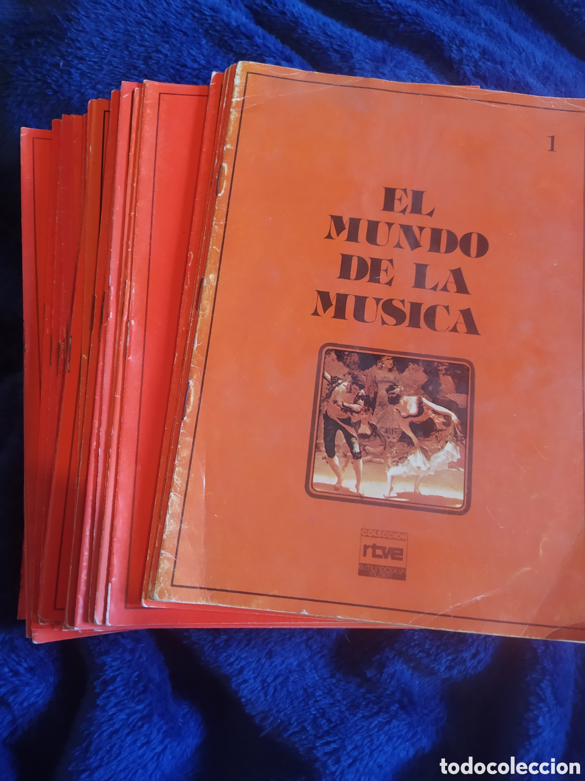Libros de segunda mano: LOTE LIBRITOS EL MUNDO DE LA M&Uacute;SICA RTVE. 70 EJEMPLARES DEL 1 AL 70. PESO 550 GR.