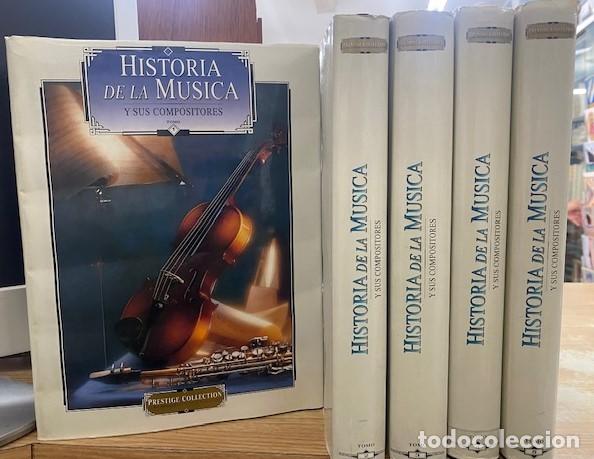 Second hand books: HISTORIA DE LA M&Uacute;SICA Y SUS COMPOSITORES (5 TOMOS). A-MU-1072