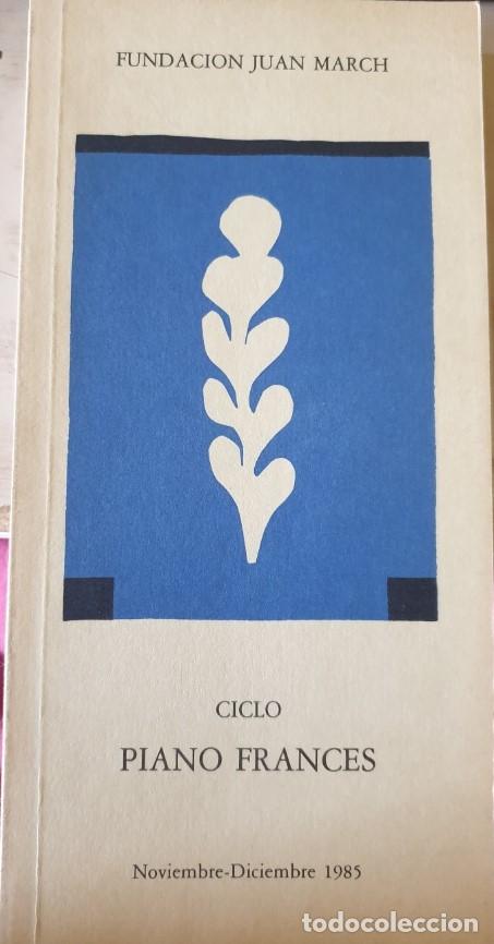 Libros de segunda mano: CICLO PIANO FRANCES. - - Foto 1