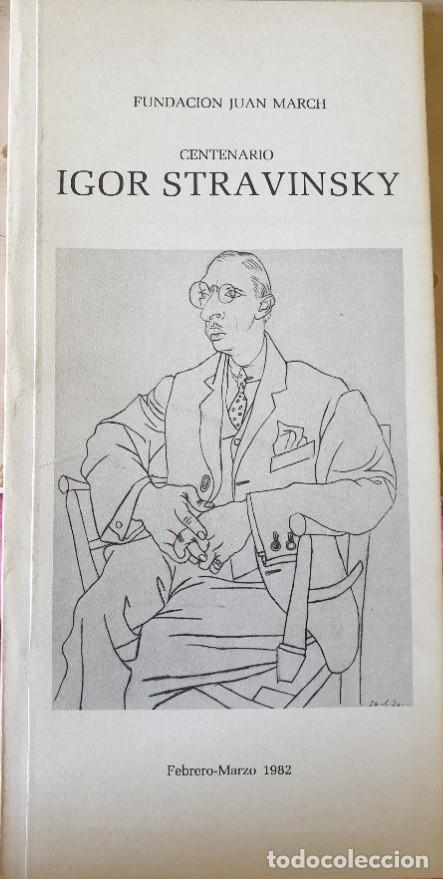 Libros de segunda mano: CICLO CENTENARIO IGOR STRAVINSKY. - - Foto 1