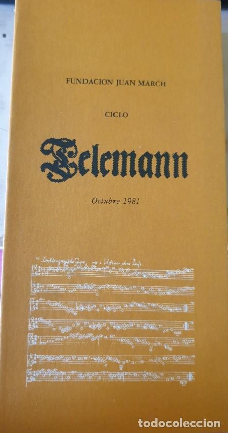 Libros de segunda mano: CICLO TELEMANN. - - Foto 1