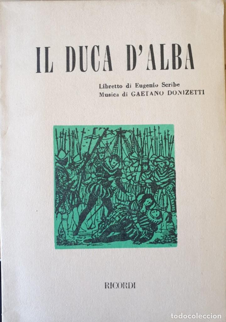 Libros de segunda mano: IL DUCA D&acute;ALBA. - SCRIBE, Eugenio. - Foto 1