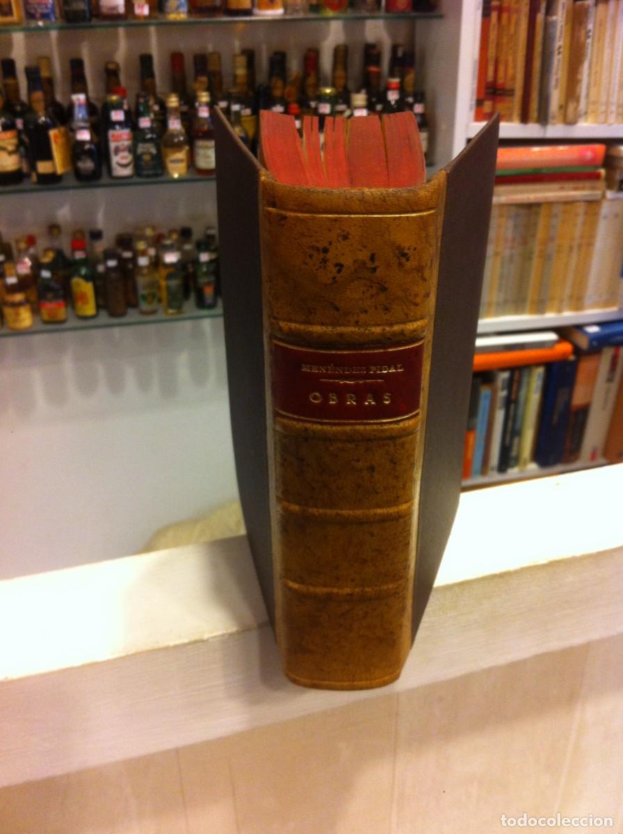 Second hand books: MEN&Eacute;NDEZ PIDAL. OBRAS. ESTUDIOS LITERARIOS. 1946, POES&Iacute;A &Aacute;RABE Y EUROPEA. 1941. ESPASA CALPE.