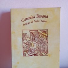 Libros de segunda mano: CANTOS DE GOLIARDO (CARMINA BURANA) - SEIX BARRAL, 1981 [EDICIÓN BILINGÜE]. Lote 401107359