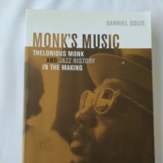 Libros de segunda mano: MONK'S MUSIC, THELONIOUS MONK AND JAZZ HISTORY IN THE MAKING,*ENVIO ORDINARIO 3E*. Lote 401244709