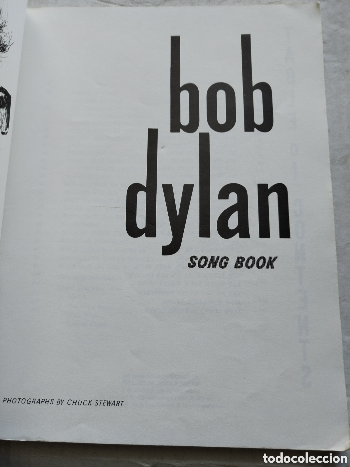 Libros de segunda mano: BOB DYLAN SONG BOOK - Foto 3