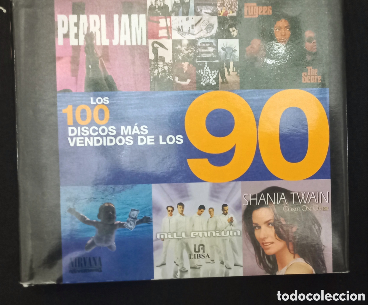 Libros de segunda mano: LOS 100 DISCOS MAS VENDIDOS DE LOS 90. LIBSA - Foto 1