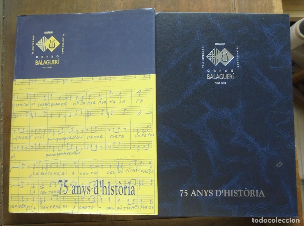 Livres d'occasion: Orfe&oacute; Balaguer&iacute; 1921-1996 75 aniversari, d&rsquo;hist&ograve;ria 1996 impecable