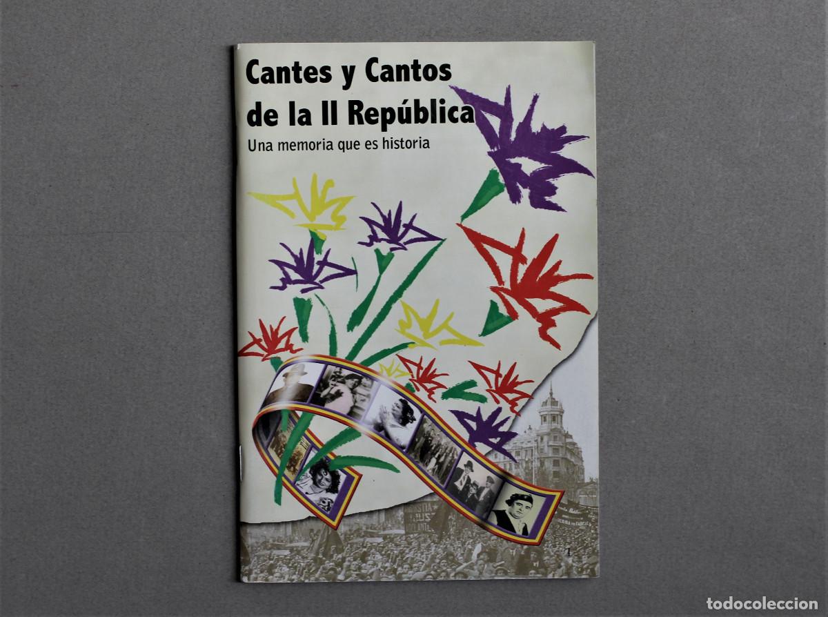 Libri di seconda mano: CANTES Y CANTOS DE LA II REP&Uacute;BLICA//SIN CDS//MANUEL CERREJ&Oacute;N//MARITA EDIC.//SEVILLA,2011