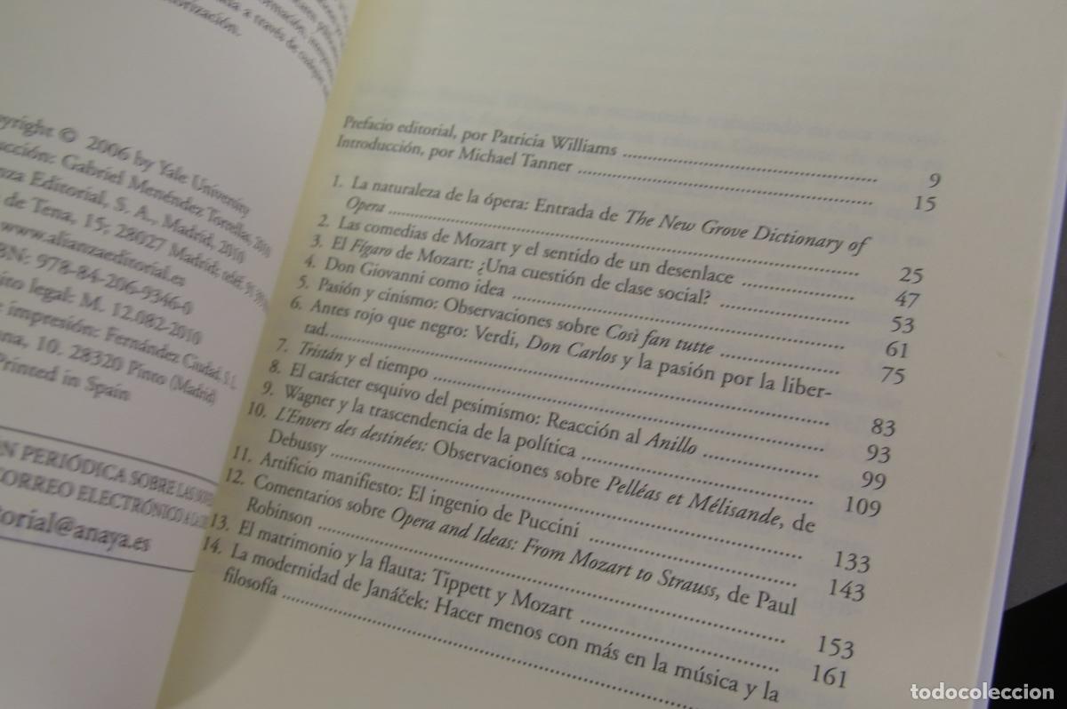 Libros de segunda mano: Sobre la &oacute;pera. Gabriel Men&eacute;ndez Torrellas - Foto 2