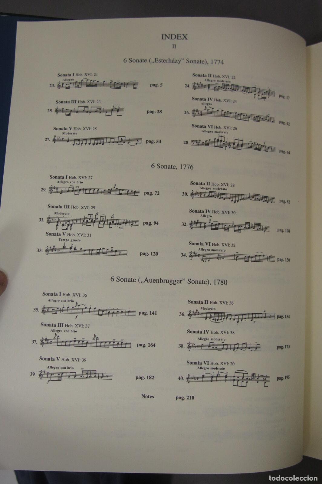 Libros de segunda mano: SONATEN II. HAYDN - Foto 3
