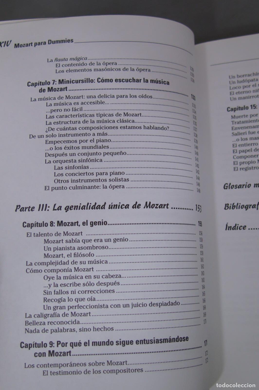 Libros de segunda mano: Mozart Para Dummies. Sander Simons - Foto 4