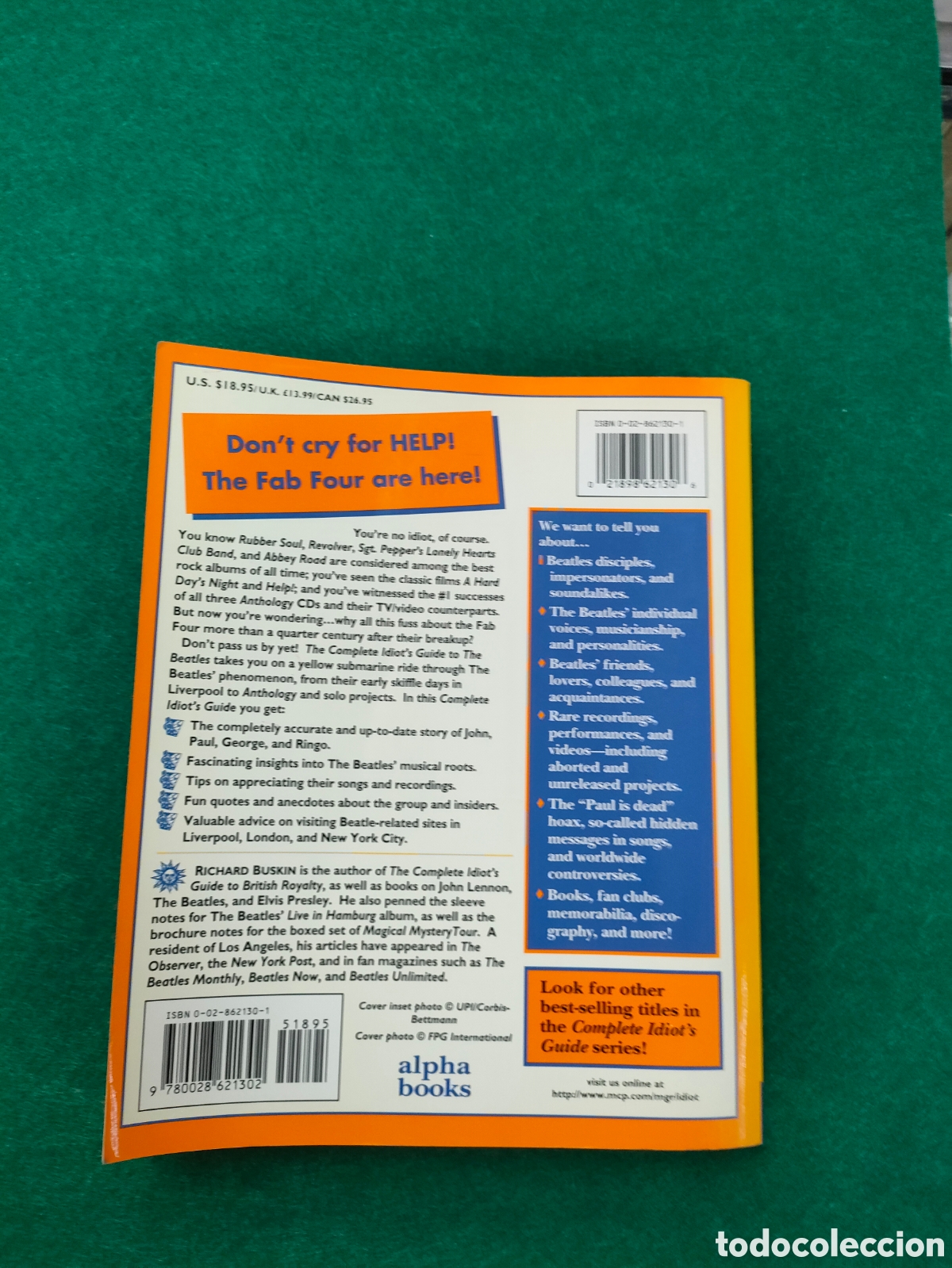 Libros de segunda mano: The Beatles the complete idiots guide. - Foto 3