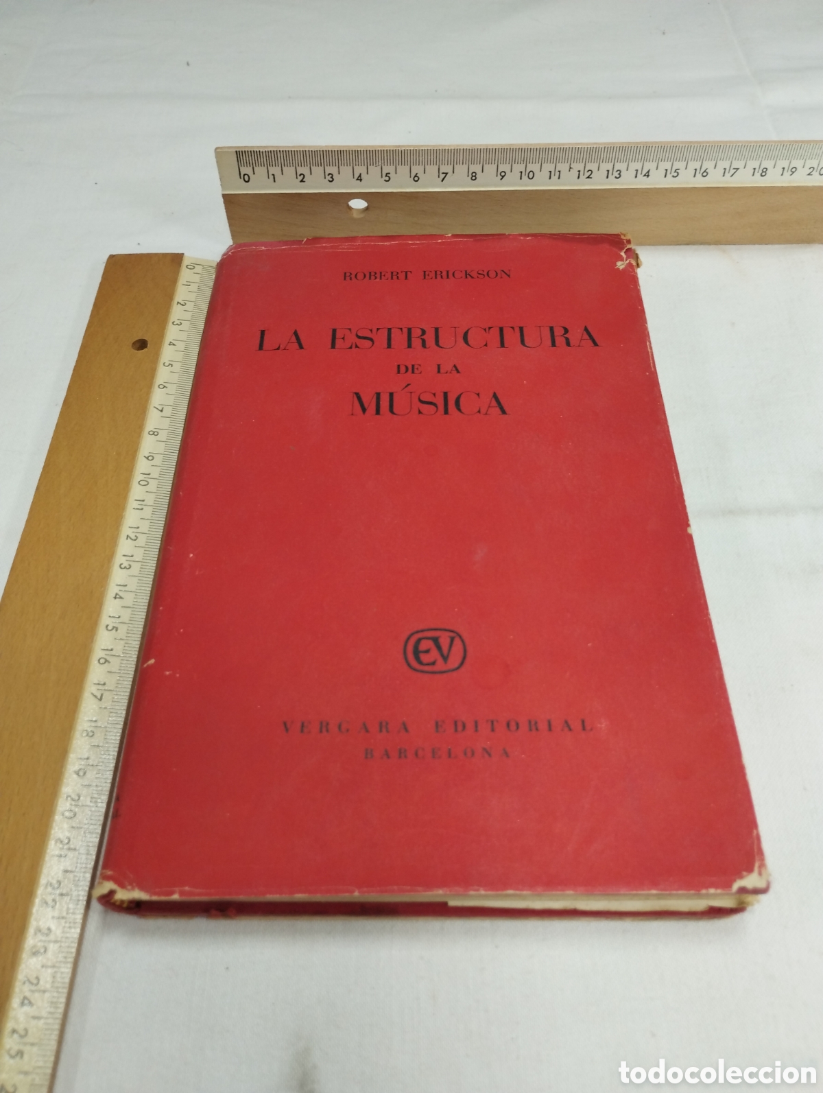 Livros em segunda m&atilde;o: Estructura de la m&uacute;sica. Robert Erickson, 1959 KKB