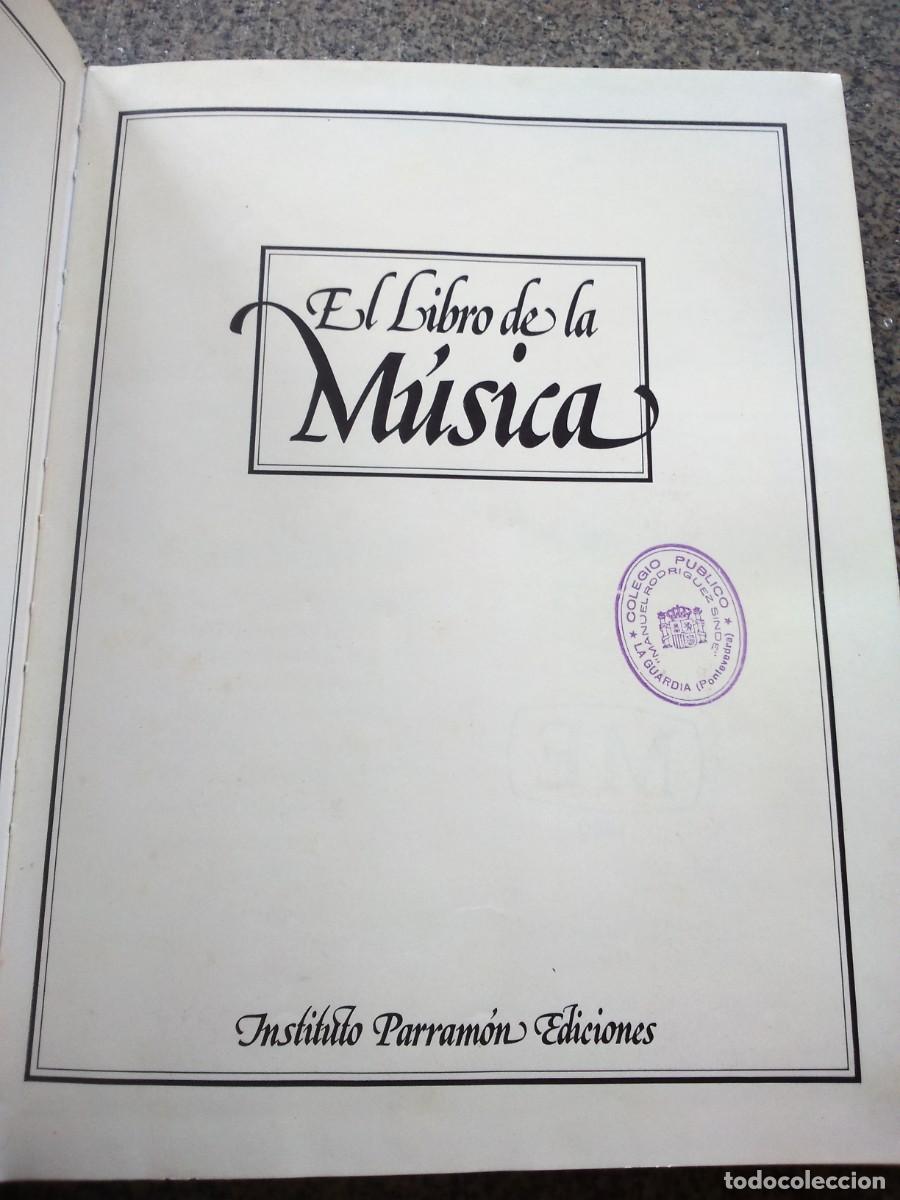 Libros de segunda mano: EL LIBRO DE LA MUSICA -- PARRAMON EDICIONES 1980 -- - Foto 2