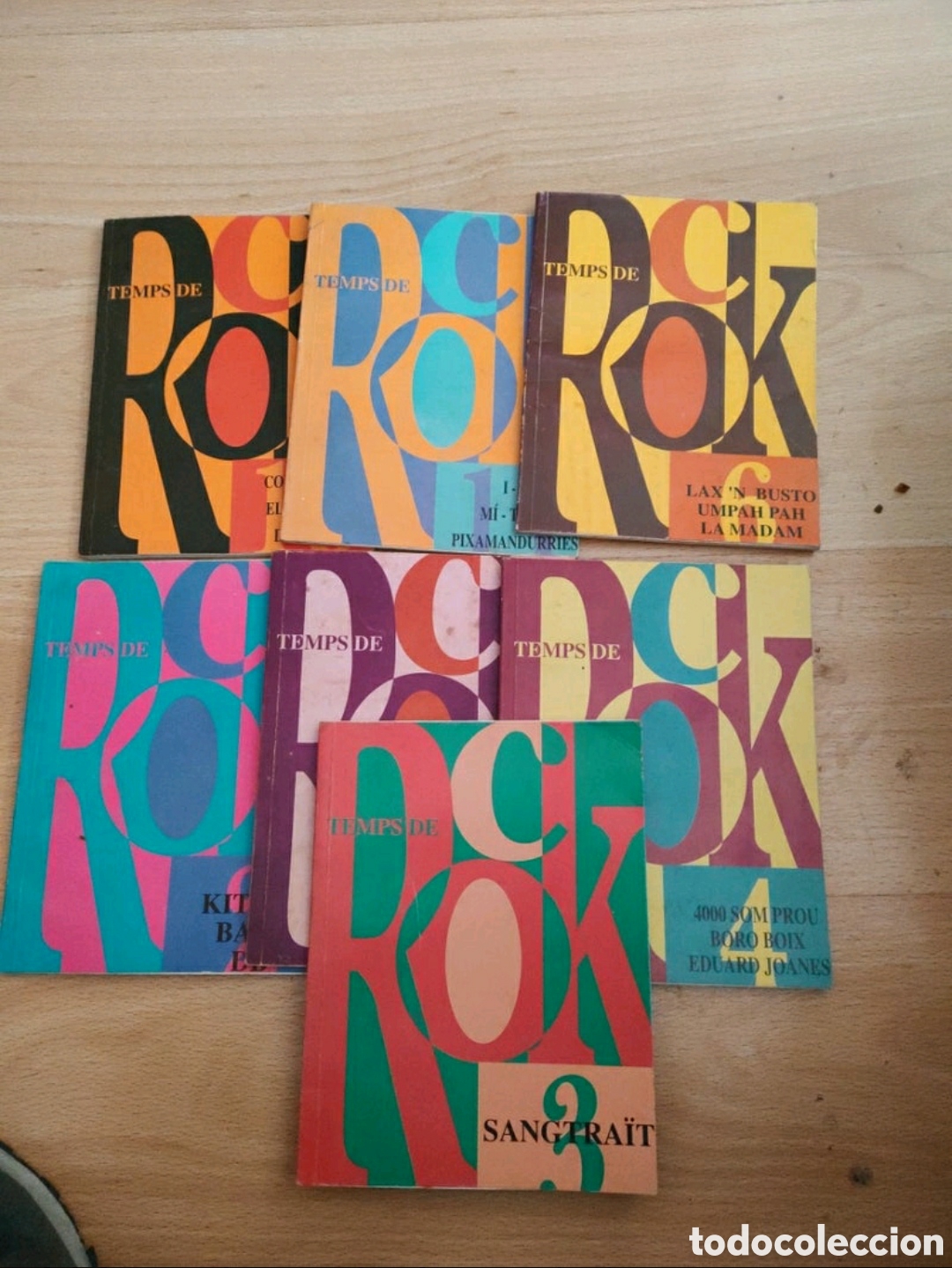 Gebrauchte B&uuml;cher: 7 temps de rock numero 2,3,4,6,8,11,13