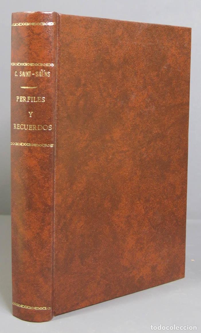 Libros de segunda mano: PERFILES Y RECUERDOS. SAINT- SA&Euml;NS - Foto 1