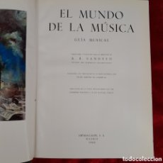 Libros de segunda mano: L-7768. EL MUNDO DE LA MÚSICA. SANDVED, ESPASA-CALPE, MADRID, 1962