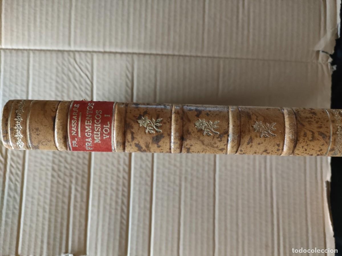 Second hand books: FRAGMENTOS MUSICOS VOL. 1 . F. NASSARRE