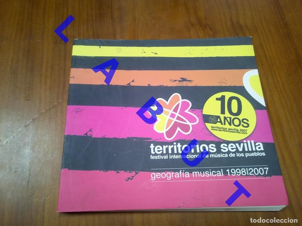 Second hand books: TERRITORIOS SEVILLA FESTIVAL MUSICA DE LOS PUEBLOS 1998 2007 178PG LIBRO CR1