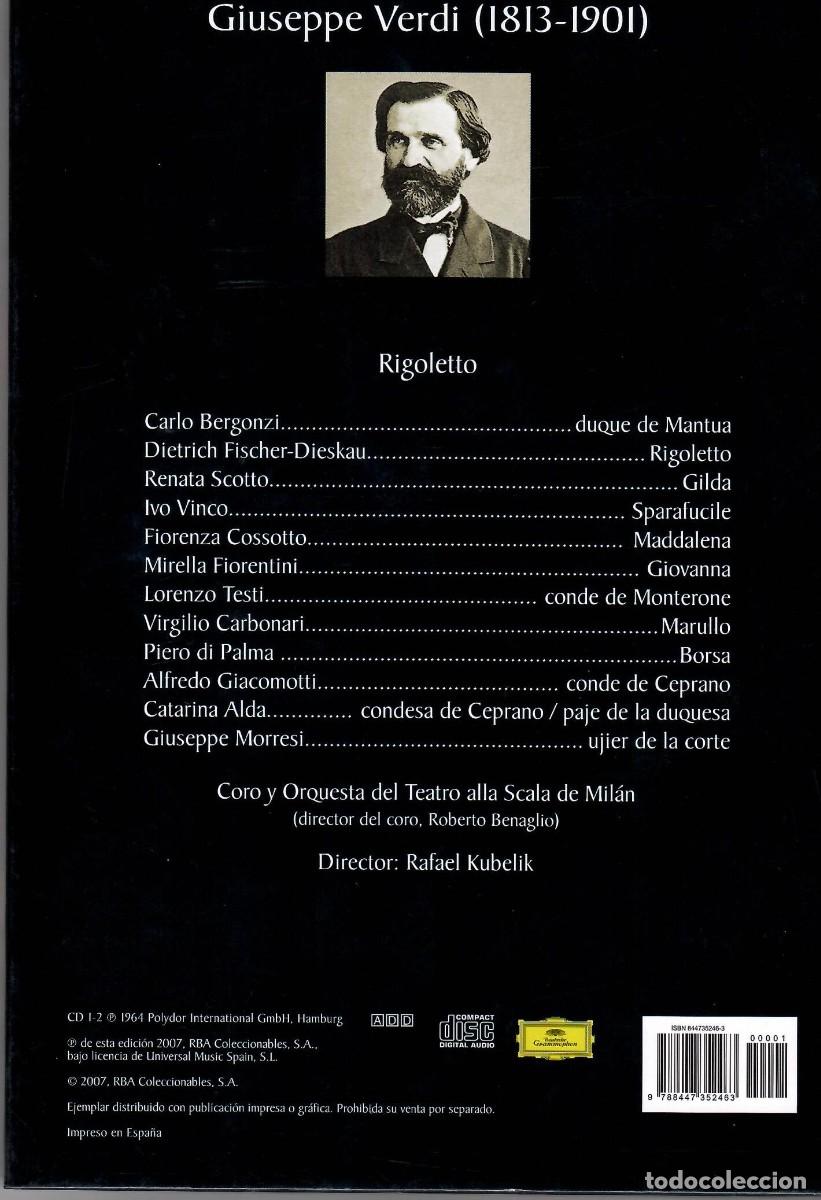 Libros de segunda mano: LIBRO-DISCO RIGOLETTO VERDI - Foto 2