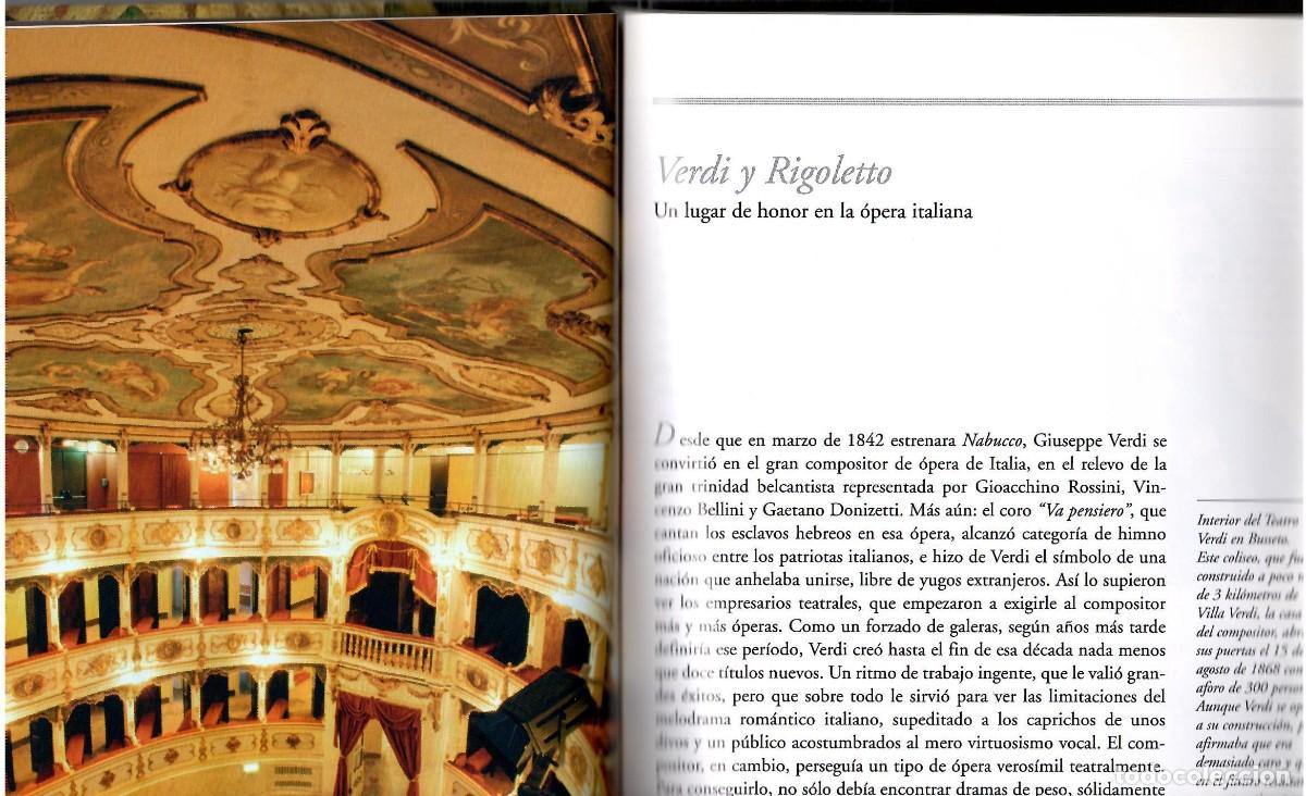 Libros de segunda mano: LIBRO-DISCO RIGOLETTO VERDI - Foto 3