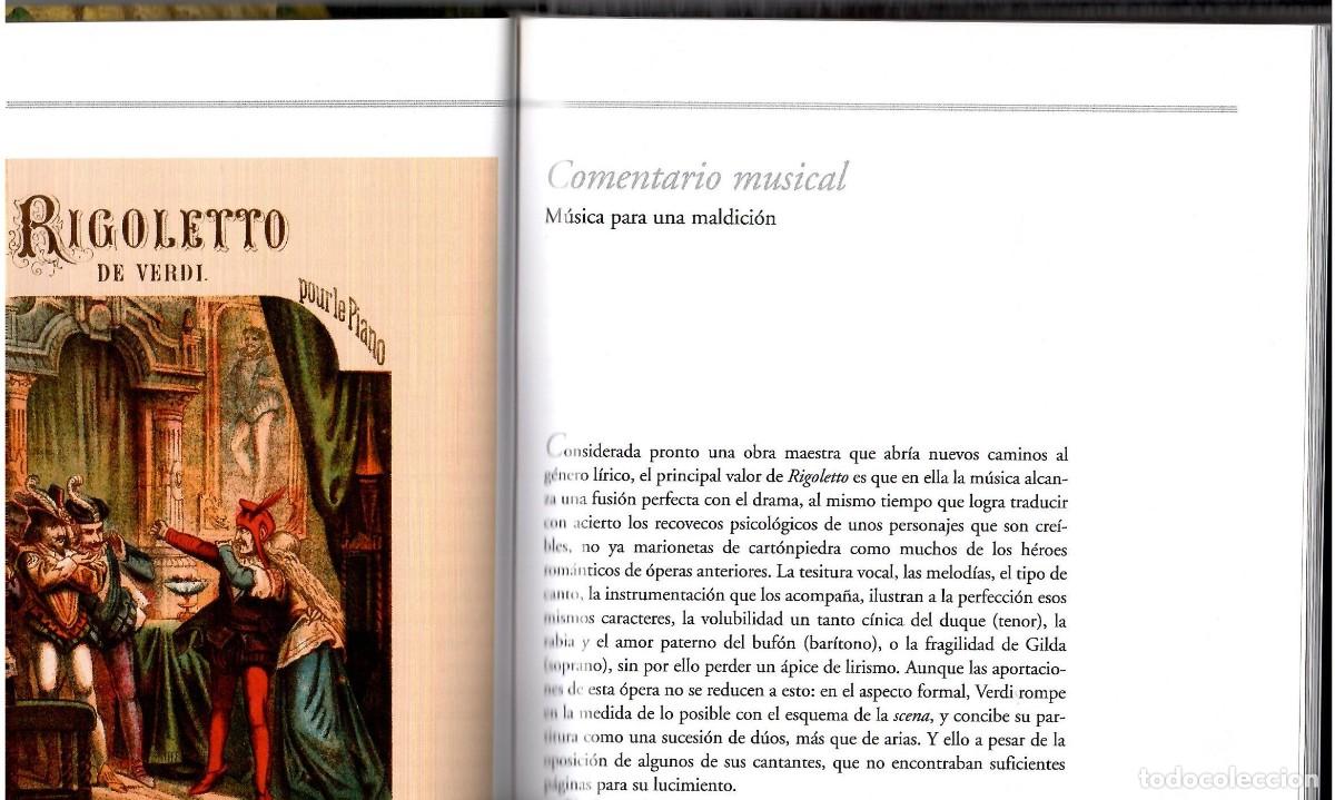 Libros de segunda mano: LIBRO-DISCO RIGOLETTO VERDI - Foto 4
