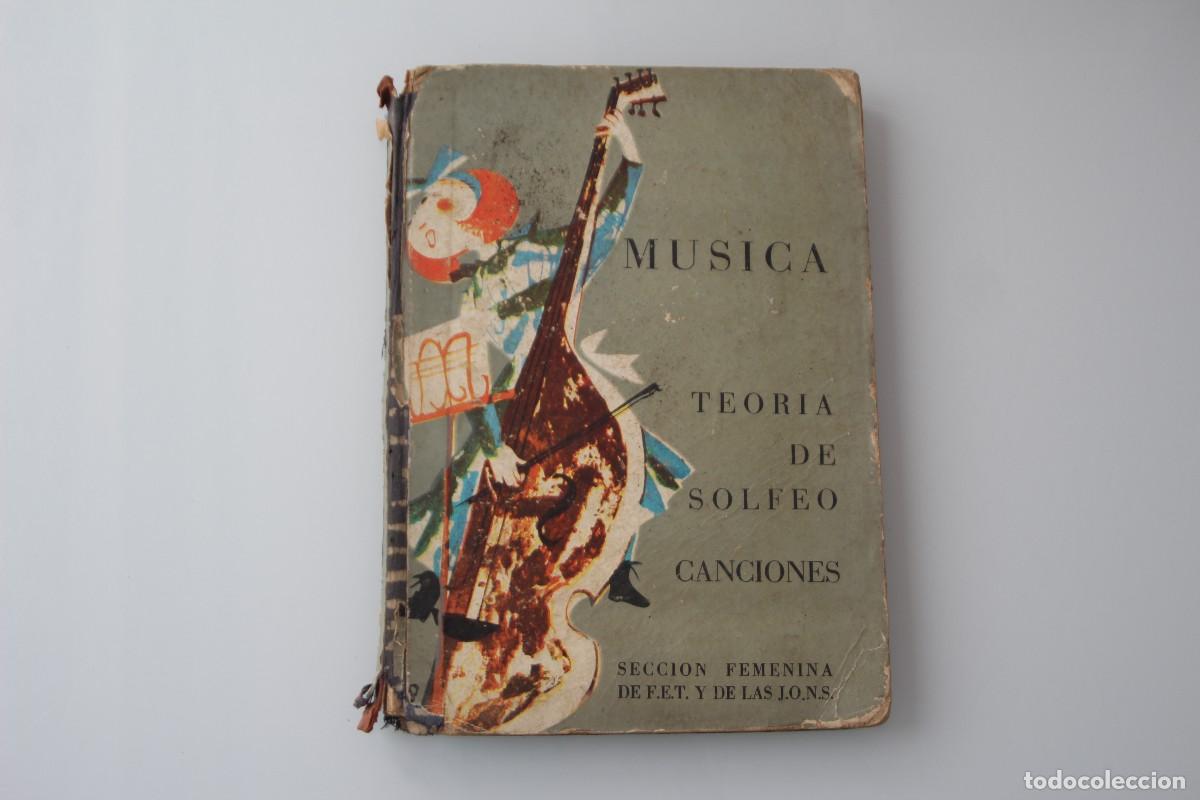 Second hand books: MUSICA TEORIZA DEL SOLFEO CANCIONES