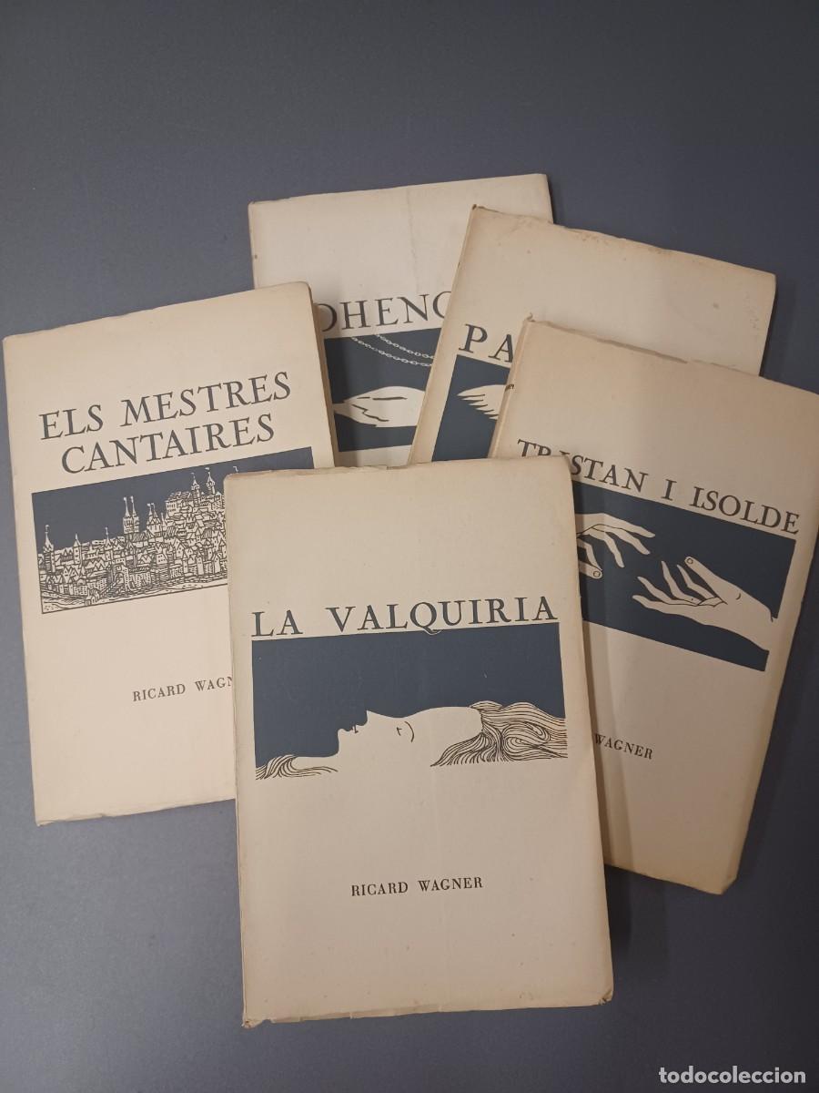 Second hand books: LOT DE LLIBRES D' ANNA D' AX: LOHENGRIN, PARSIVAL, LA VALQUIROA, TRISTAN I ISOLDE...WAGNER