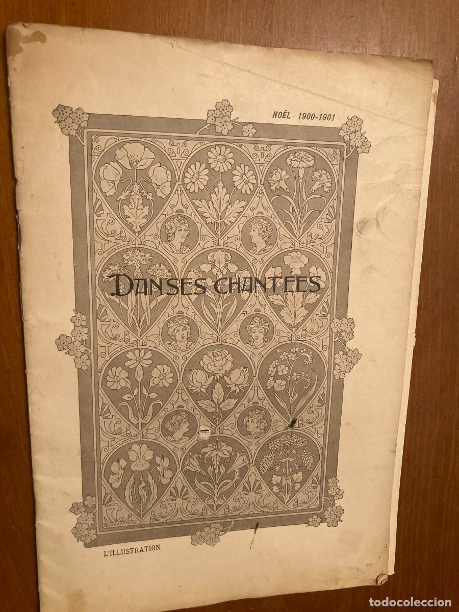 Libros de segunda mano: DANSES CHANTEES / NOEL 1900 1901 - Foto 1