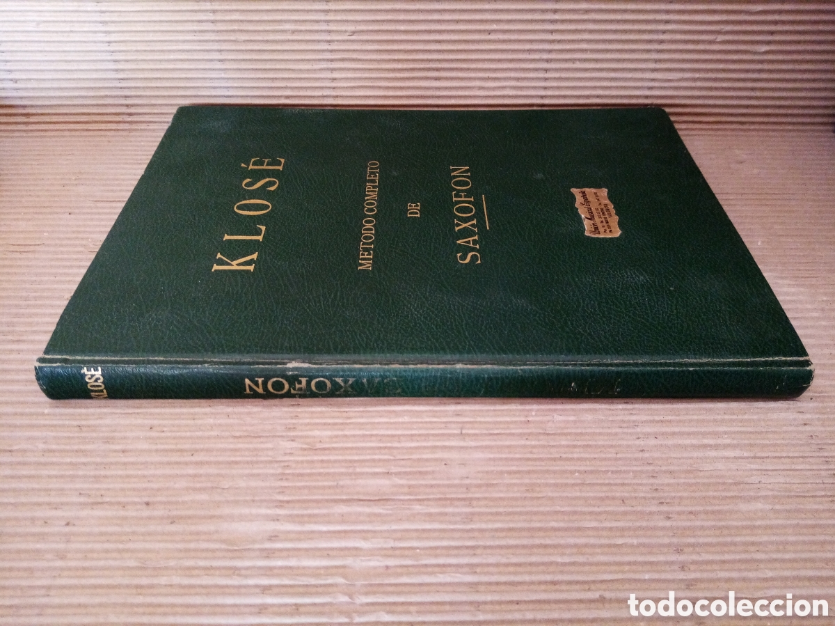 Libros de segunda mano: M&eacute;todo Completo de saxofon. klos&eacute; - Foto 2