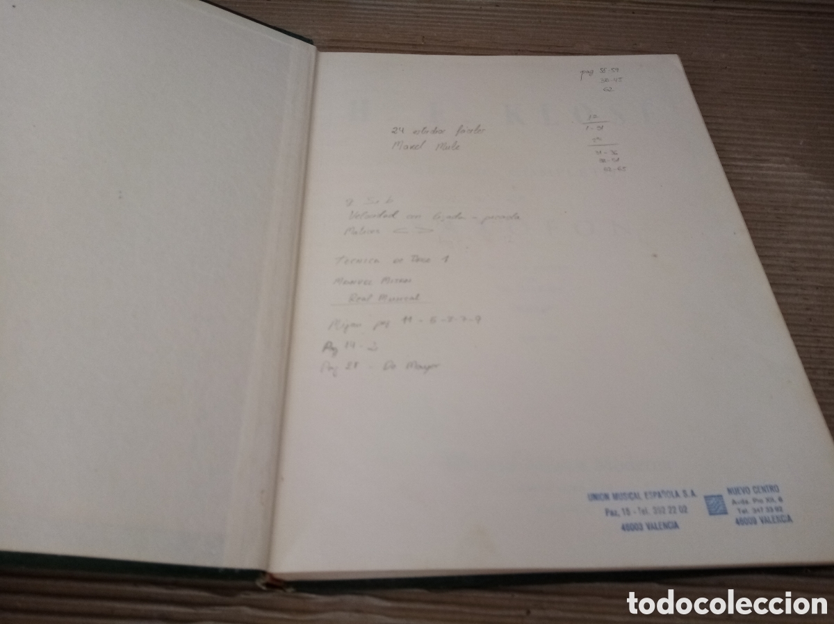 Libros de segunda mano: M&eacute;todo Completo de saxofon. klos&eacute; - Foto 3