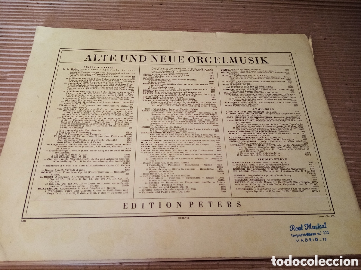 Libros de segunda mano: Buxtehude Orgel Werke - Foto 3